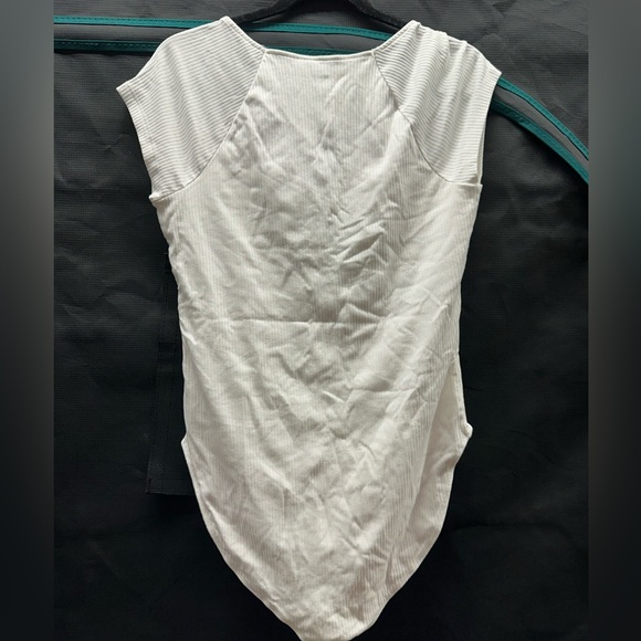 2 Old Navy Ribbed Bodysuits - Picture 2 of 8